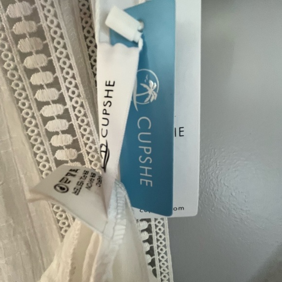 Cupshe White Bohemian Cover-Up - Picture 5 of 8